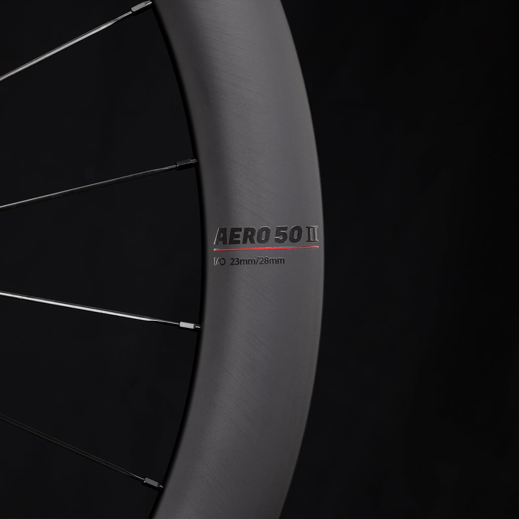 ICAN AERO 50 II disc wheels 23mm internal width with DT Swiss 240EXP 36T hubs TRIAERO