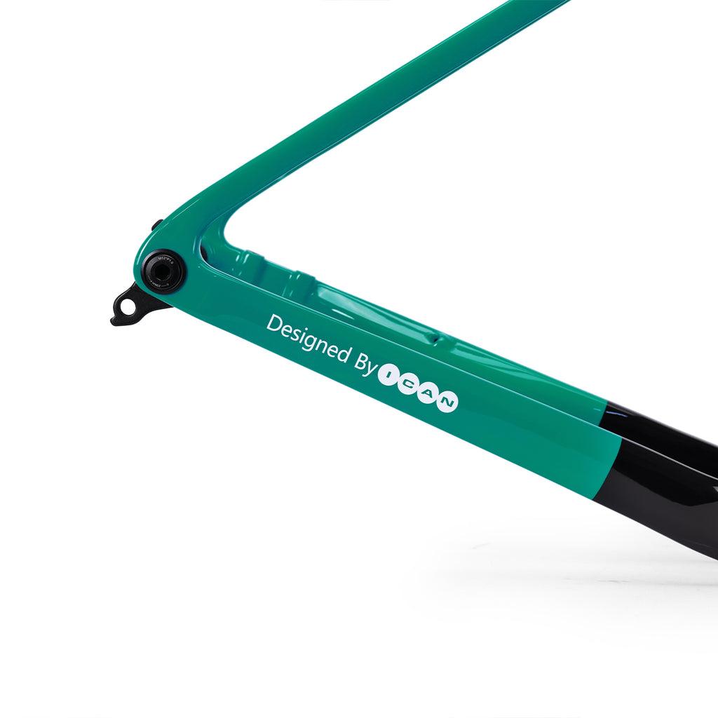 ICAN Graro gravel frame uci approval  fork without bolts 0mm offset seat post TRIAERO